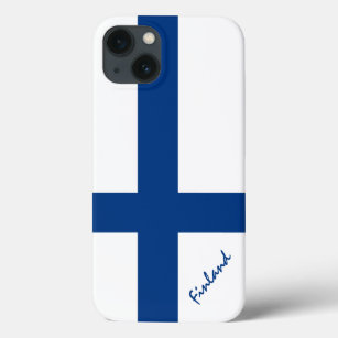 Finland & Finnish Flag fashion, travel / sports Case-Mate iPhone Case