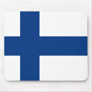 Finland (Finnish) Flag Mouse Mat