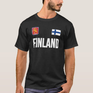 Finland Finnish Flag Suomi Sisu Souvenir Love Gif T-Shirt