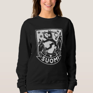 Finland Finnish Helsinki Scandinavia Finn Susi Suo Sweatshirt