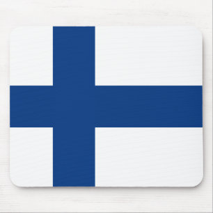 Finland – Finnish National Flag Mouse Mat