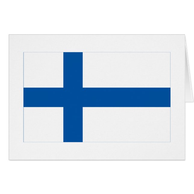 Finland Flag (Front Horizontal)