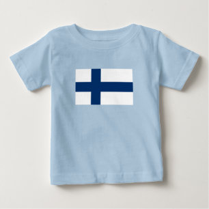 Finland Flag Baby T-Shirt