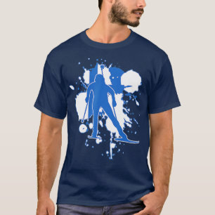 Finland Flag Biathlonist - Finnish Biathlon T-Shirt
