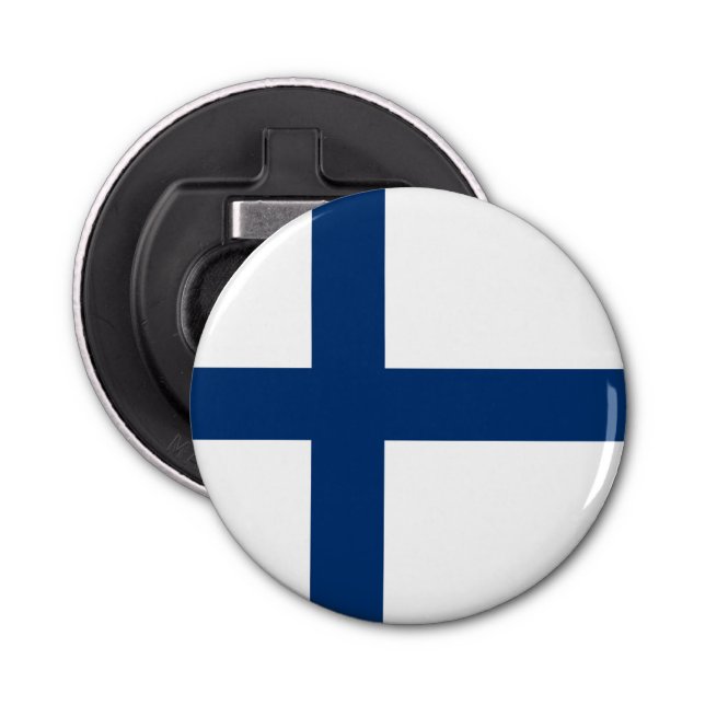 Finland Flag Bottle Opener (Front)
