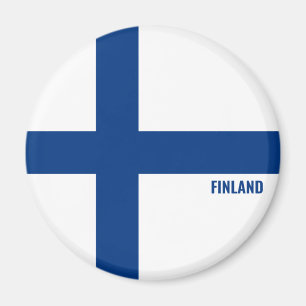 Finland Flag Charming Patriotic Magnet