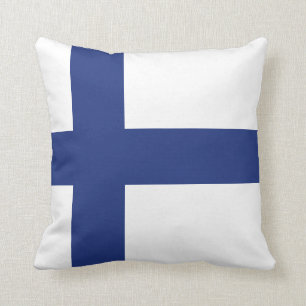 Finland Flag Cushion