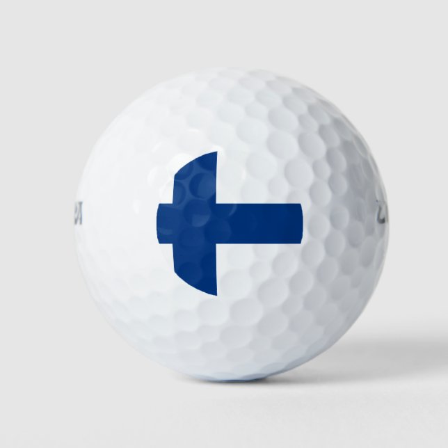 Finland Flag Golf Balls (Front)