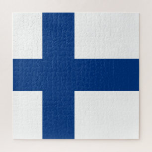 Finland Flag Jigsaw Puzzle