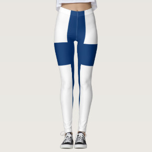 Finland Flag Leggings