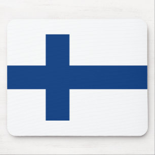 Finland Flag Mouse Mat
