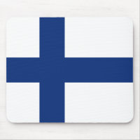 Finland Flag Mousepad