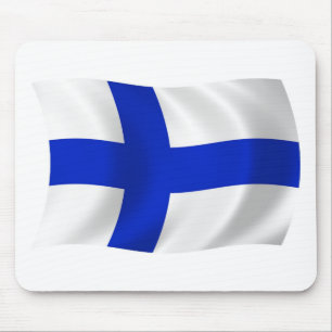 Finland Flag Mousepad