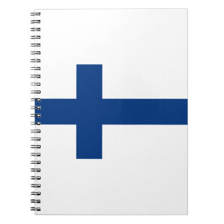 Finland Flag Notebook