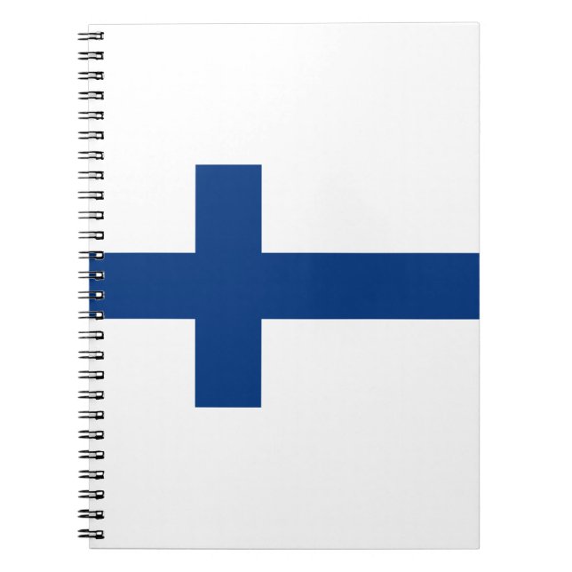 Finland Flag Notebook (Front)