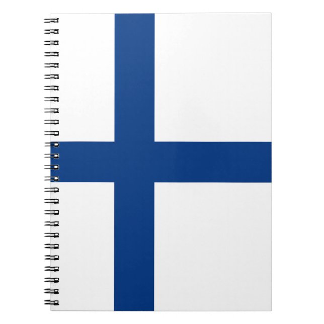 Finland flag notebook (Front)