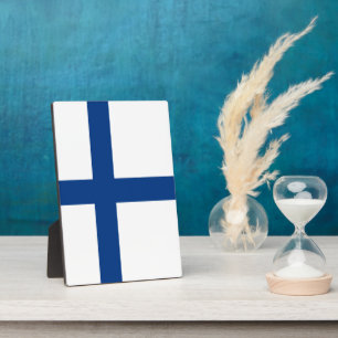 Finland flag plaque