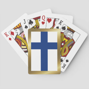 Finland Flag Playing Cards