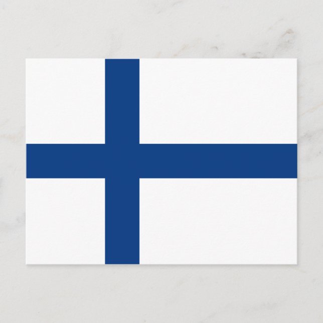 Finland Flag Postcard (Front)