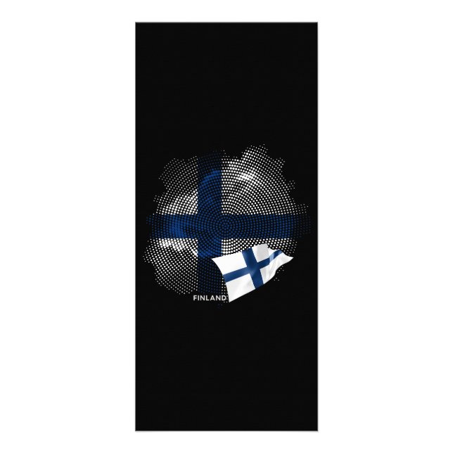 Finland flag rack card (Front)