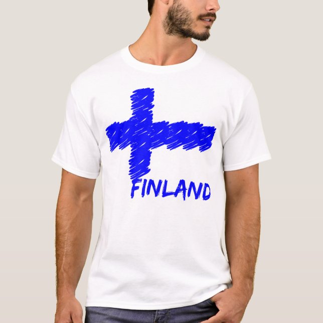 Finland Flag shirt - choose style (Front)