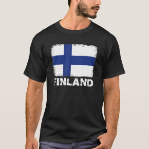 Finland Flag   Support Finnish People Women Men   T-Shirt