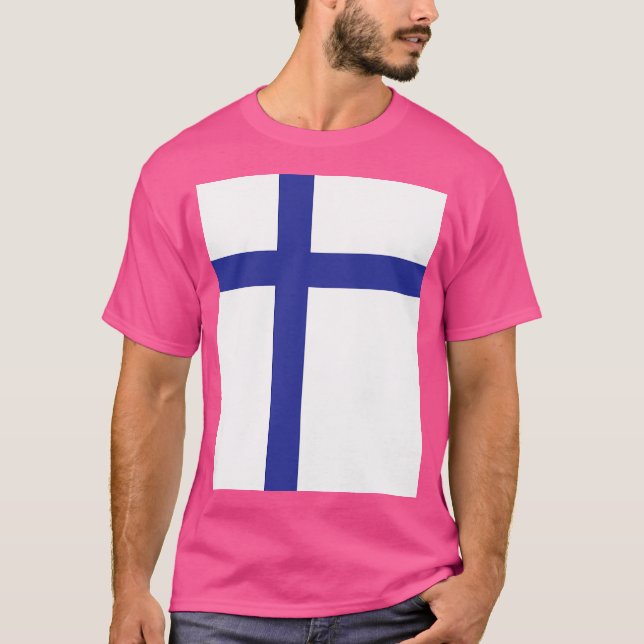 Finland Flag T-Shirt (Front)