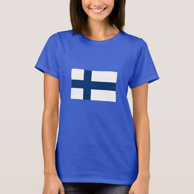 Finland Flag T-Shirt (Front)