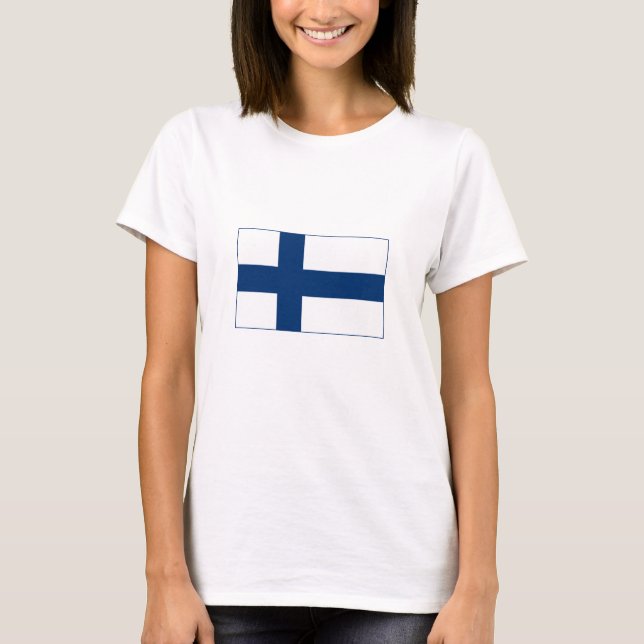 Finland Flag T-Shirt (Front)