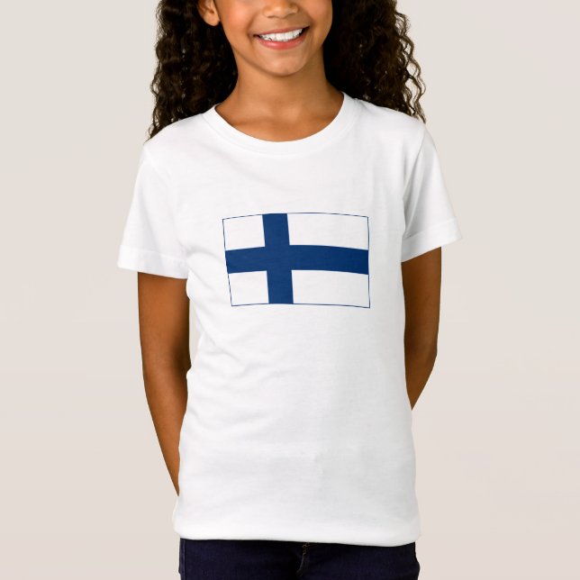 Finland Flag T-Shirt (Front)