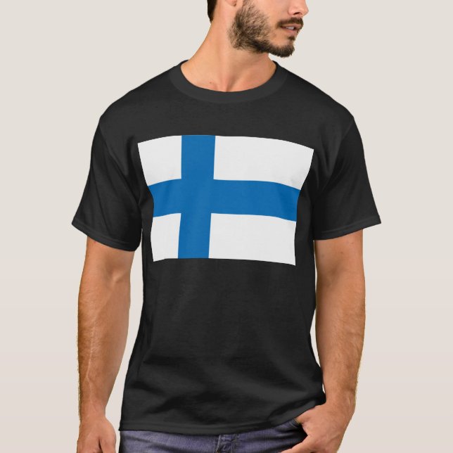 Finland Flag T-Shirt (Front)