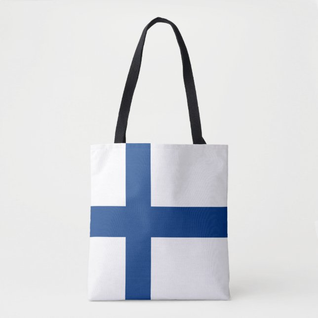 Finland flag Tote (Front)