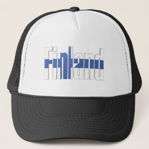 Finland Flag Trucker Hat