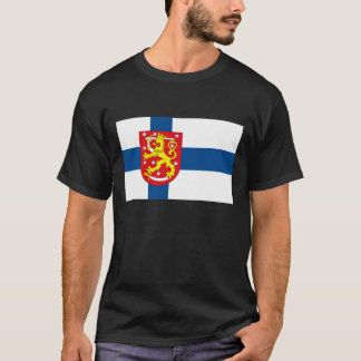 Finland Flag with COA T-shirt
