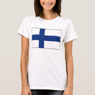 Finland Flag x Map T-Shirt