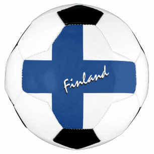 Finland Football & Finnish Flag / Sports