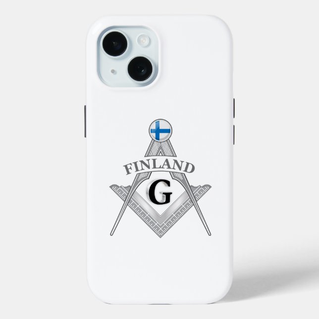 Finland freemasonry sign Case-Mate iPhone case (Back)