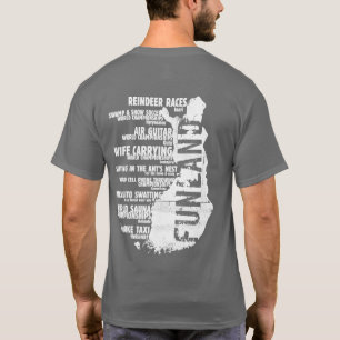 Finland Funland List 4 Back T-shirt