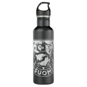 Finland Gifts For Women Men Sisu Lapland Lapp Finl 710 Ml Water Bottle