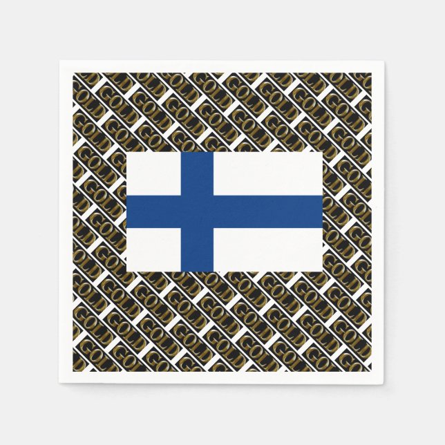 FINLAND GOLD NAPKIN (Front)