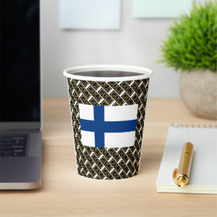 FINLAND GOLD PAPER CUPS