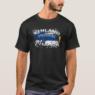 Finland Helsinki Mormon LDS Mission Missionary Gif T-Shirt