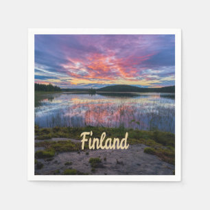 Finland Helsinki Northern Europe Napkin