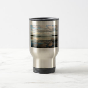 Finland Lake Reflection Travel Mug