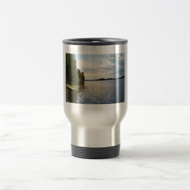 Finland Lake Travel Mug (Center)
