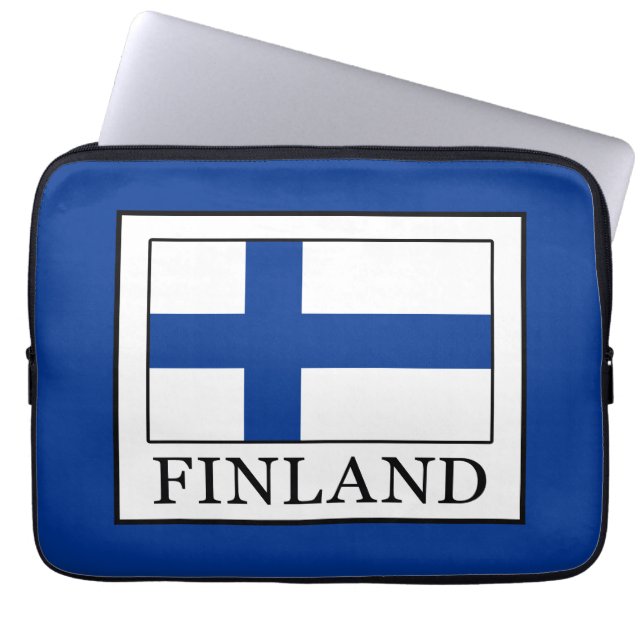 Finland Laptop Sleeve (Front)