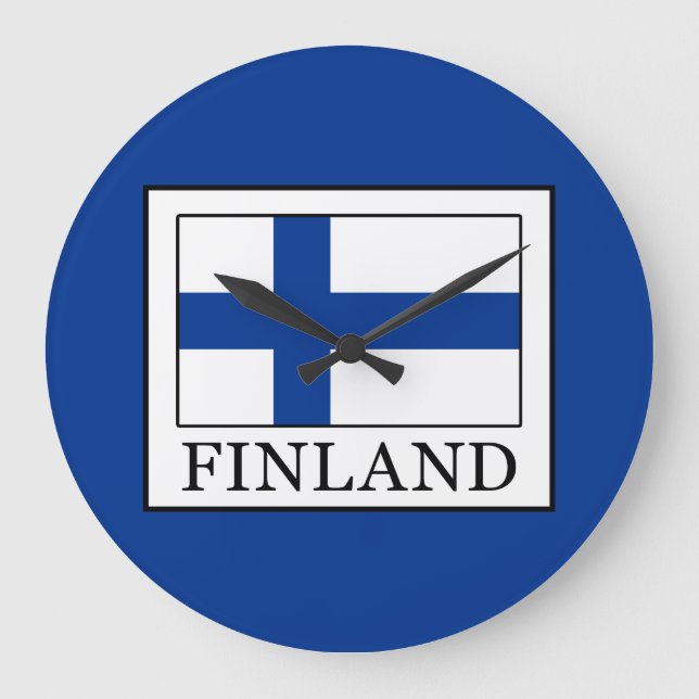 Finland Large Clock (Front)