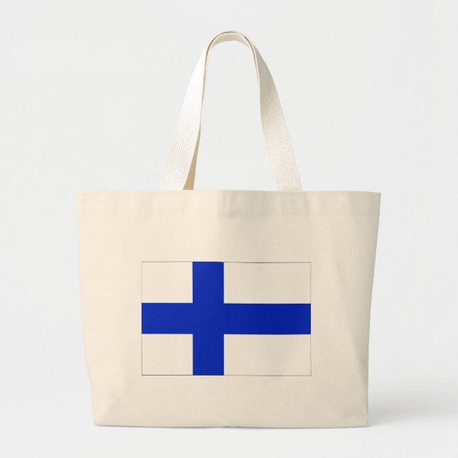 Finland Large Tote Bag (Front)