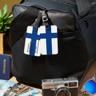 Finland Luggage Tag