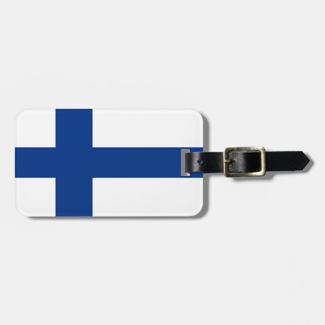 Finland Luggage Tag (Front Horizontal)